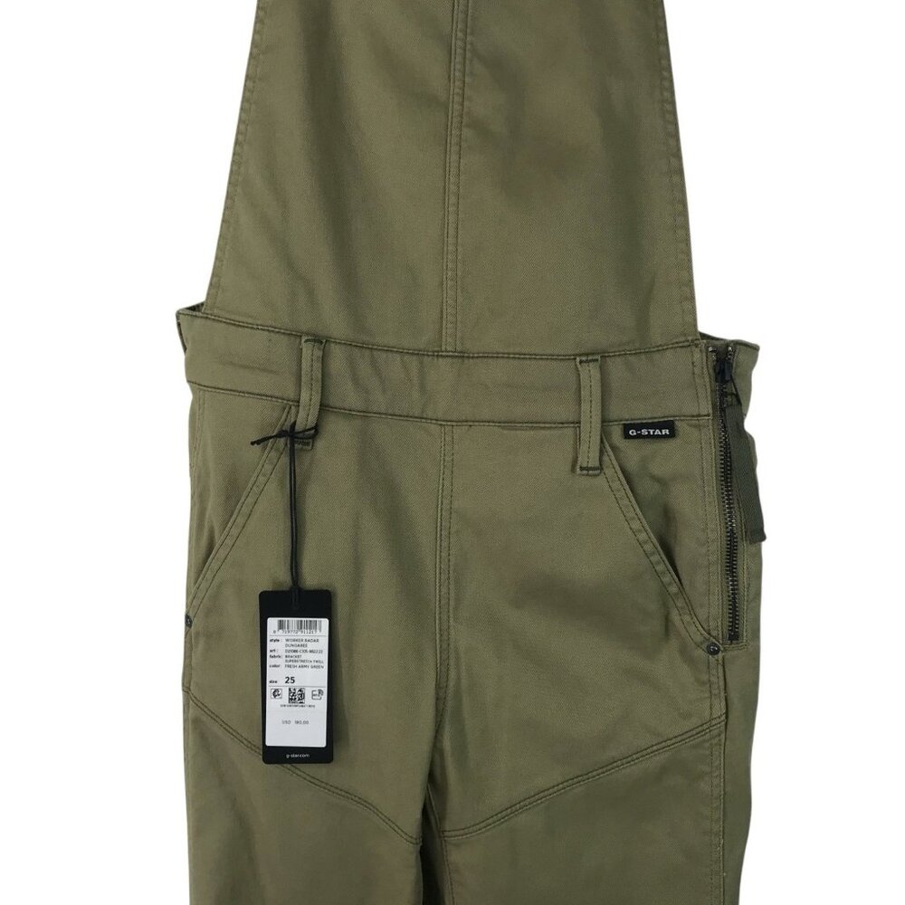 Gorpcore utility trousers‎ G-STAR RAW Worker Radar Dungaree Overalls Size 25